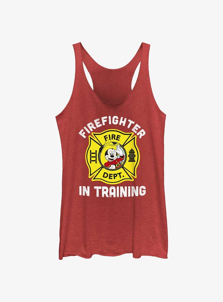 Disney Mickey Mouse Firefighter Training Girls Tank Top