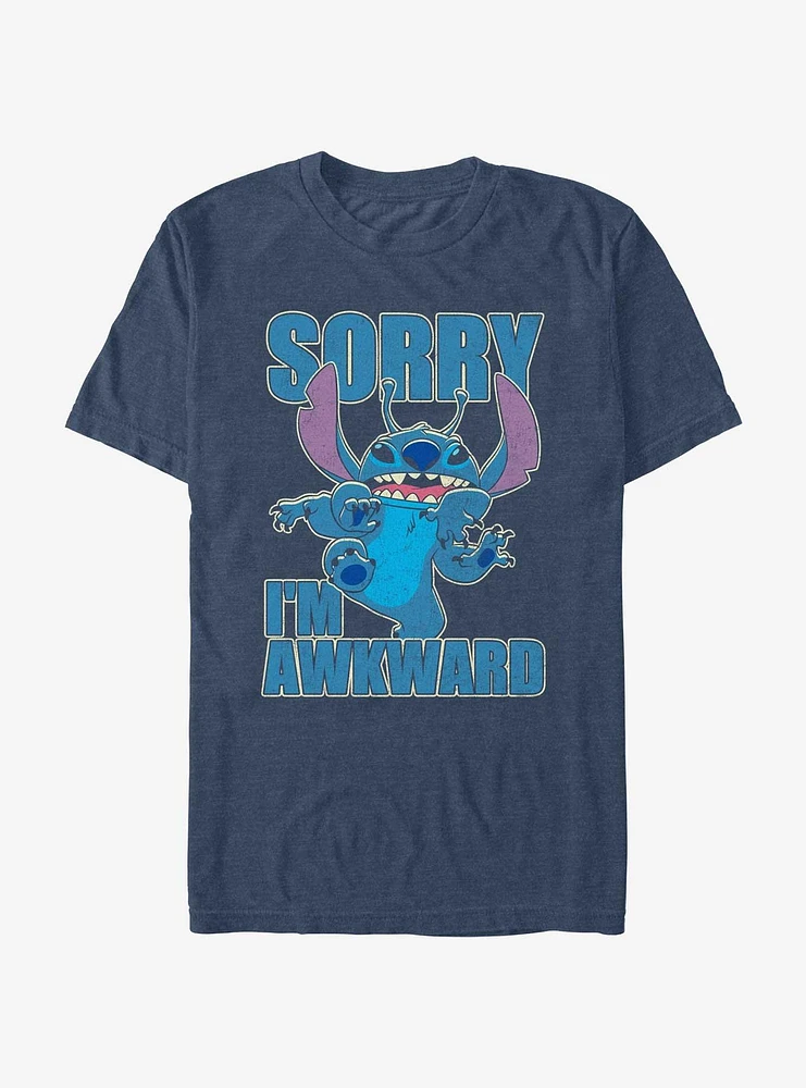 Disney Lilo & Stitch Sorry I'm Awkward T-Shirt