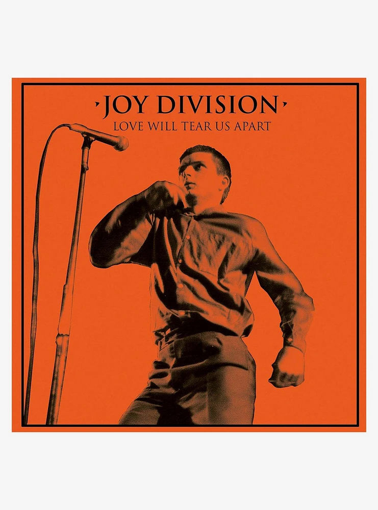 Joy Division Love Will Tear Us Apart (Orange/Black Splatter) Vinyl LP