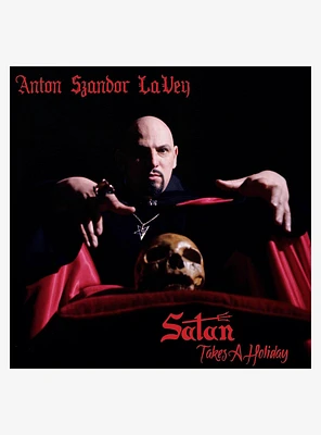 Anton Lavey Satan Takes A Holiday (Red Marble) Vinyl LP