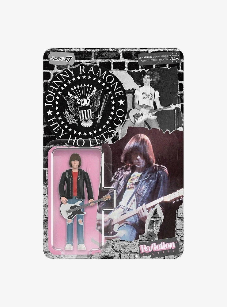 Super7 Johnny Ramone Reaction Figure