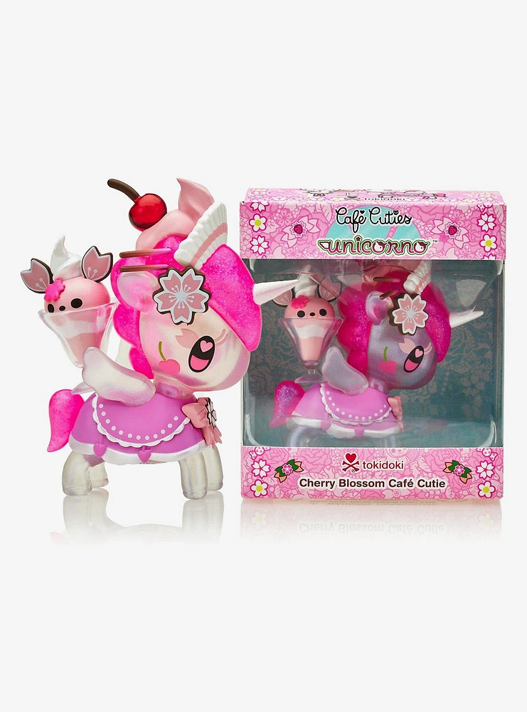 Tokidoki Cafe Cuties Cherry Blossom Unicorno Figure