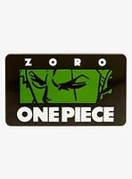 One Piece Roronoa Zoro Eyes Panel Enamel Pin - BoxLunch Exclusive