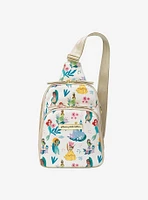 Petunia Pickle Disney Princess Allover Print Sling Bag