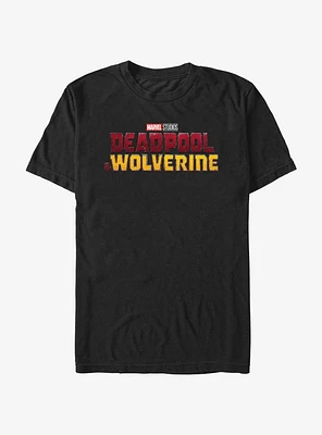 Marvel Deadpool & Wolverine Logo T-Shirt