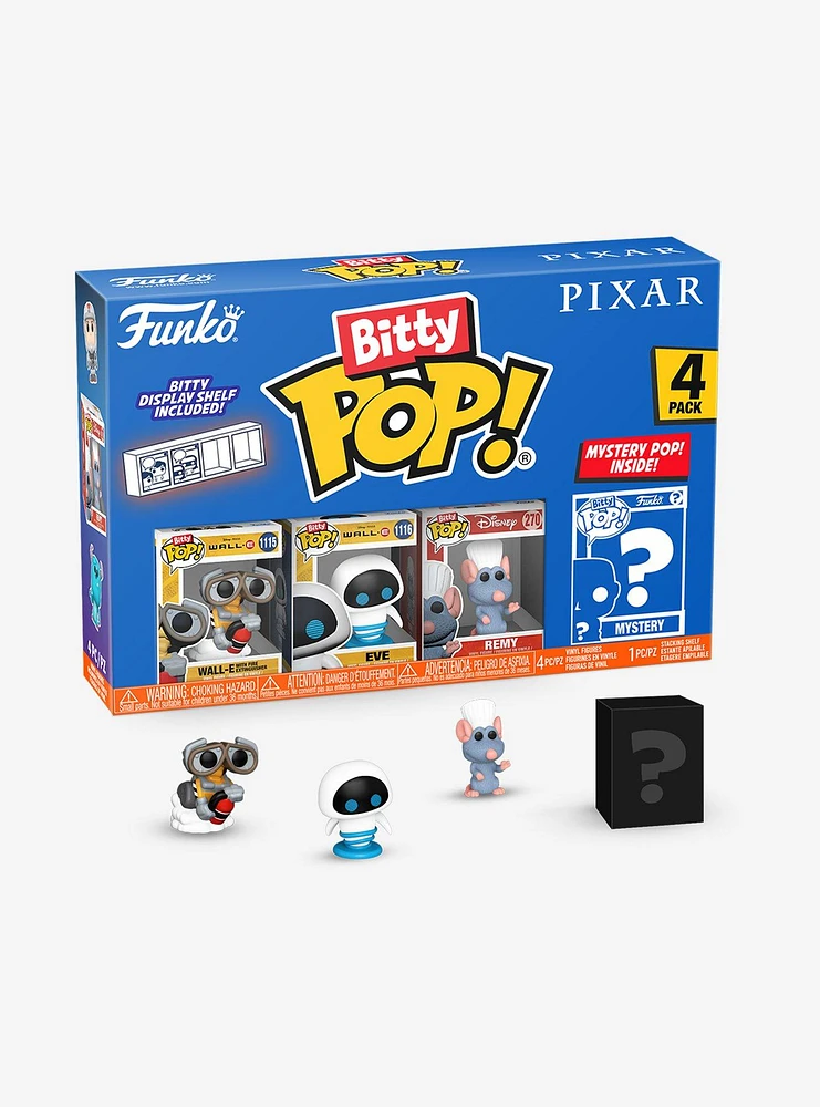 Funko Disney Pixar Bitty Pop! WALL-E Vinyl Figure Set