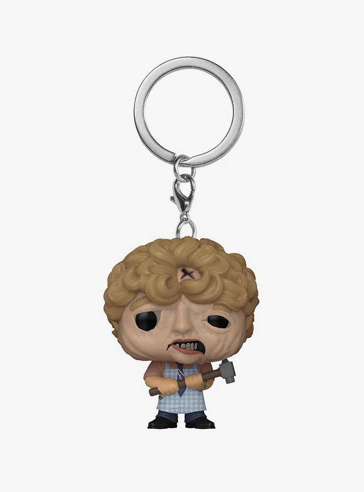 Funko The Texas Chainsaw Massacre Pocket Pop! Leatherface Vinyl Key Chain 2024 HT Scare Fair Exclusive