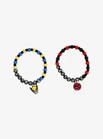 Marvel Deadpool & Wolverine Best Bubs Best Friend Bracelet Set