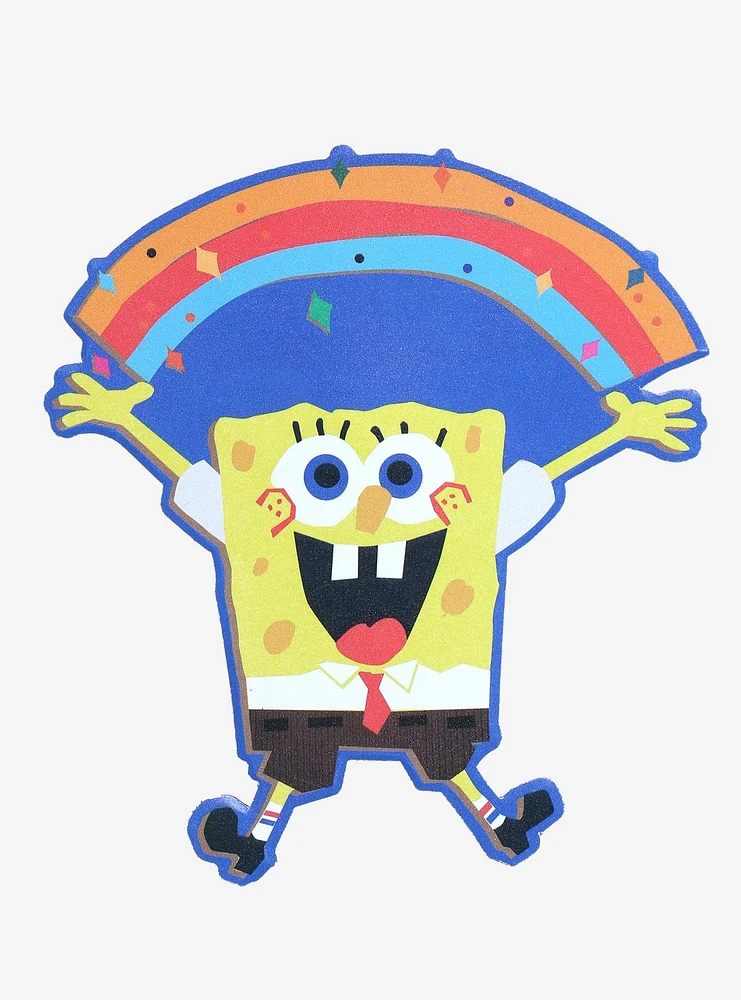 SpongeBob SquarePants Rainbow Car Decal