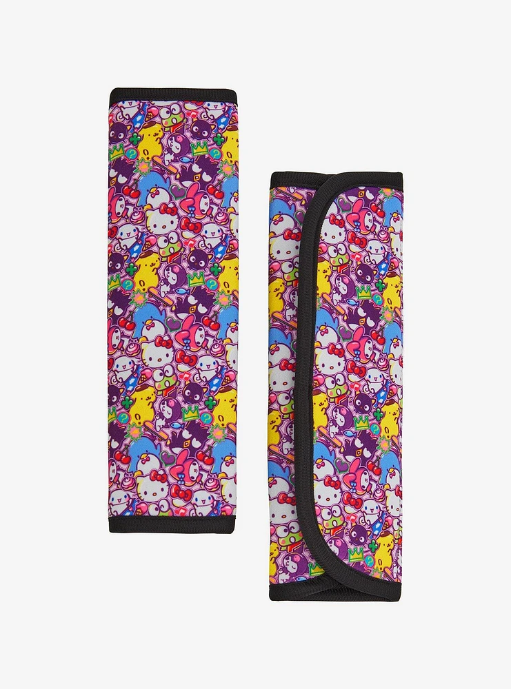 Hello Kitty And Friends Allover Print Seatbelt Cover