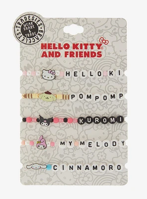 Hello Kitty And Friends Beaded Bracelet Set