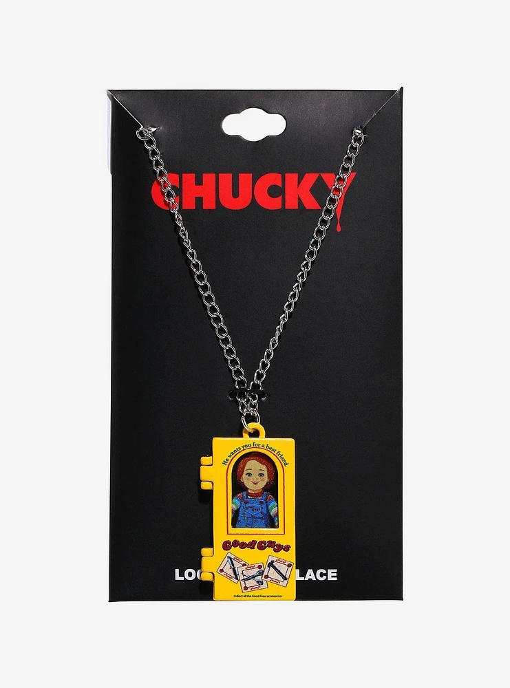 Child's Play Good Guys Doll Box Locket Necklace