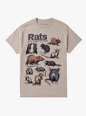 Rats Infographic T-Shirt