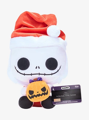 Funko Disney The Nightmare Before Christmas Jack Skellington Santa Suit 7 Inch Plush - BoxLunch Exclusive