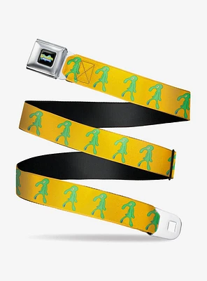 SpongeBob SquarePants Squidward Bold And Brash Painting Seatbelt Belt