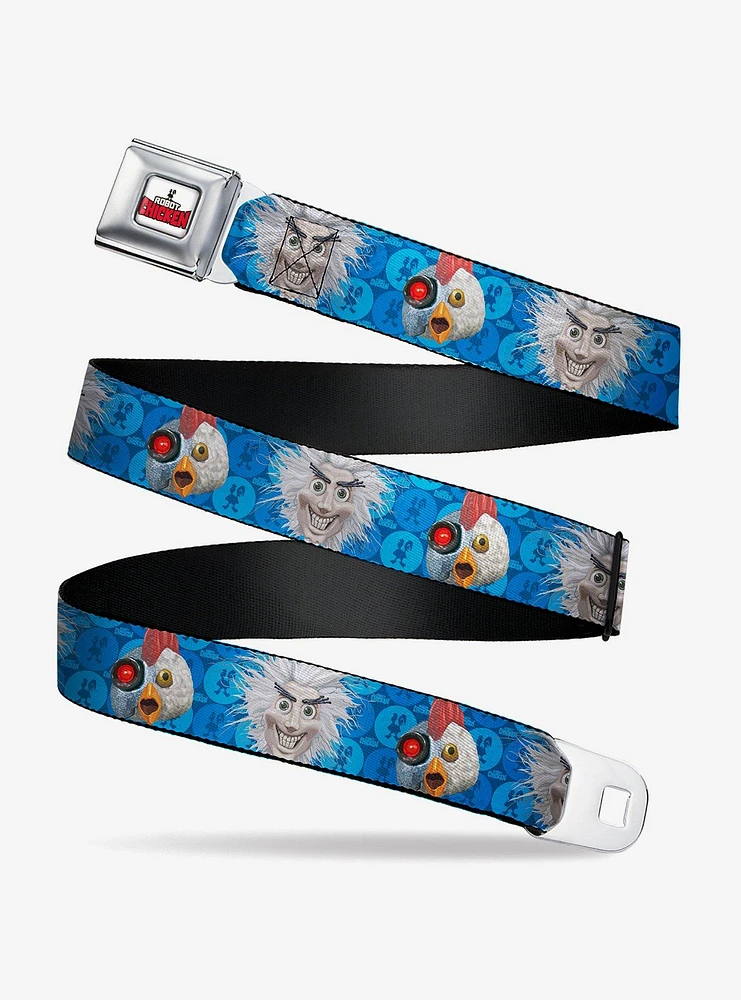 Robot Chicken Mad Scientist Expressions Seatbelt Belt