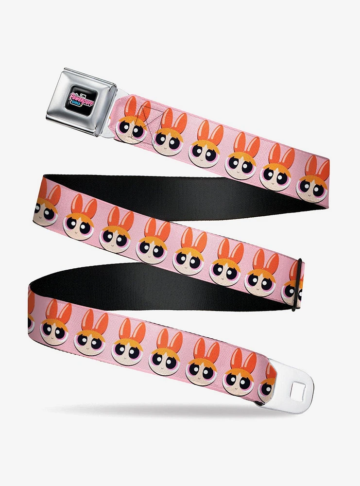 The Powerpuff Girls Blossom Face Close Up Seatbelt Belt