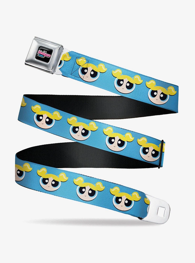 The Powerpuff Girls Bubbles Face Close Up Seatbelt Belt