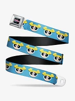 The Powerpuff Girls Bubbles Face Close Up Seatbelt Belt