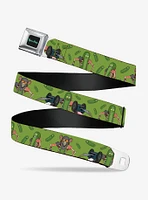 Rick And Morty Pickle Rat Suit Seatbelt Belt