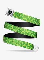 Rick And Morty Pickle Seatbelt Belt