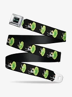 Rick And Morty Middle Finger Portal Jump Poses Seatbelt Belt