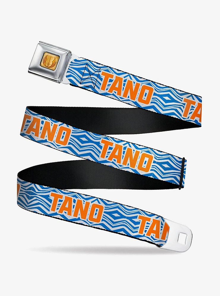 Star Wars The Clone Ahsoka Tano Text Seatbelt Belt