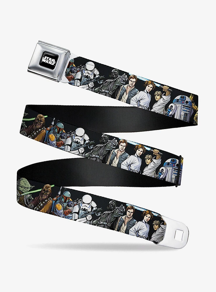 Star Wars Classic Character Poses Seatbelt Belt
