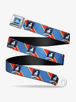 Ted Lasso AFC Richmond Logo Stripe Seatbelt Belt