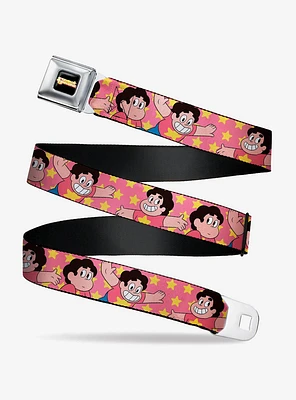 Steven Universe Poses And Stars Seatbelt Belt