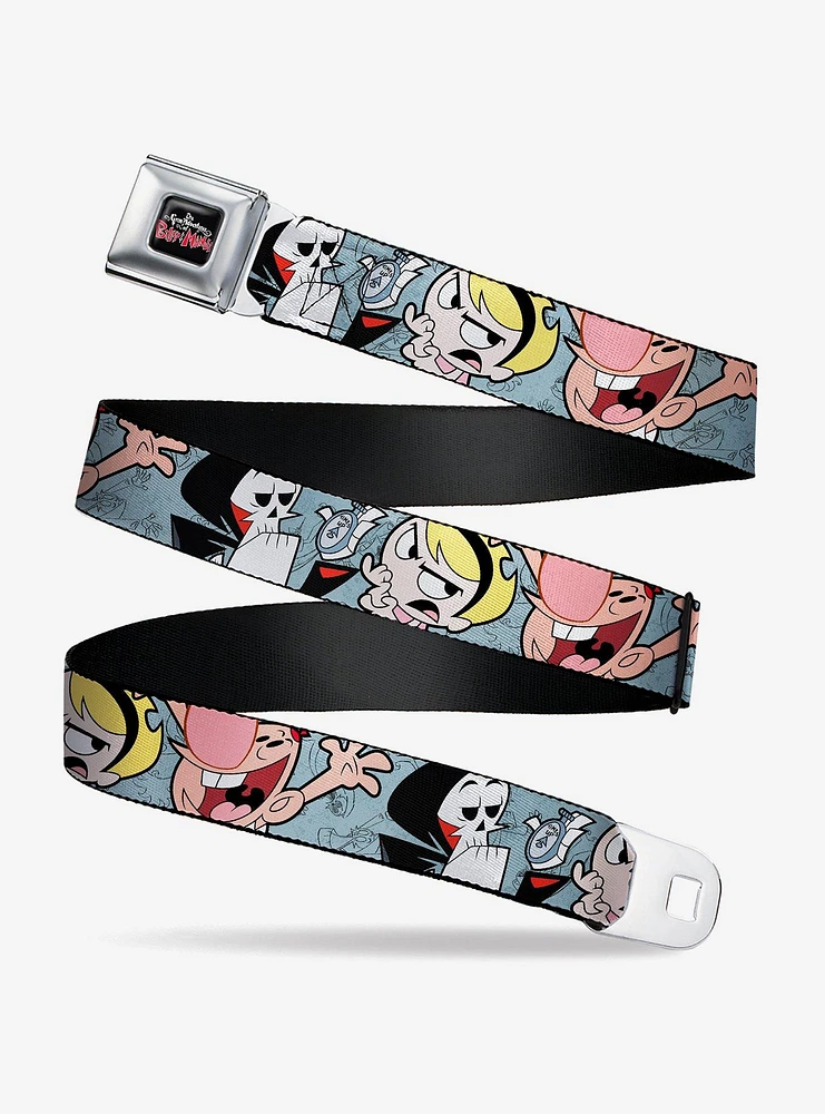 The Grim Adventures of Billy And Mandy Group Pose Seatbelt Belt