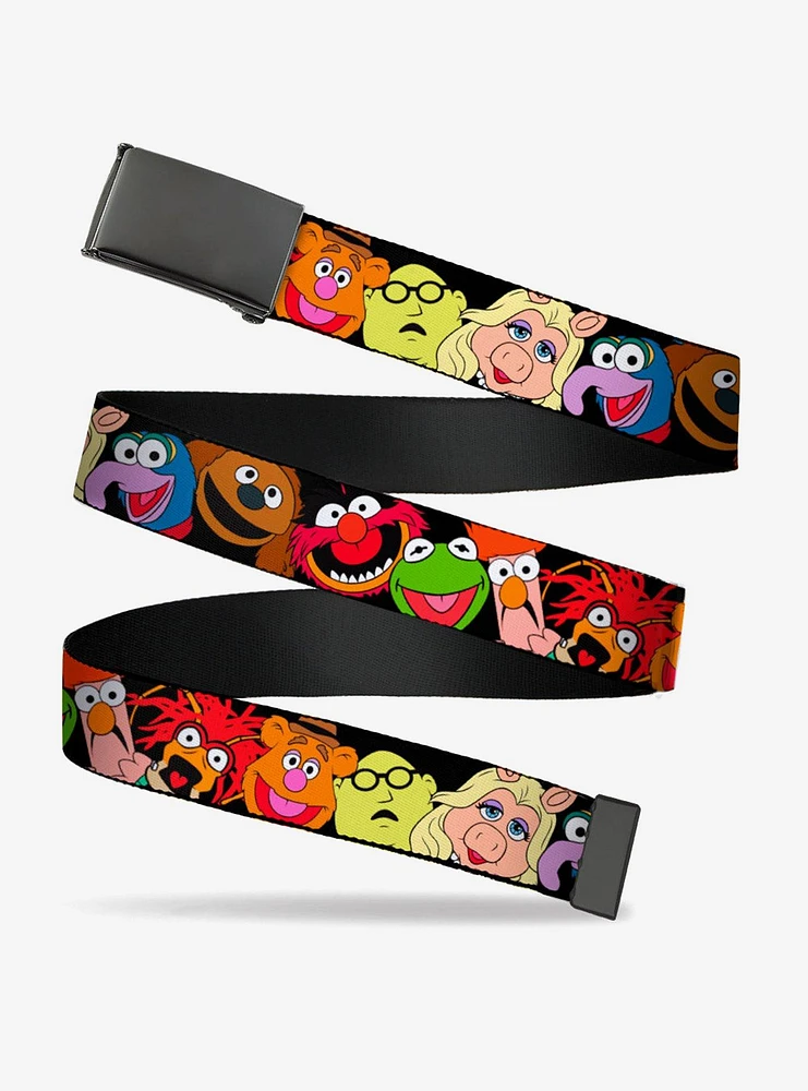 Disney The Muppets Faces Flip Web Belt