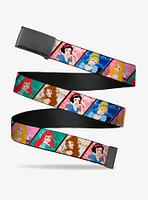 Disney Princess Poses Castle Blocks Flip Web Belt