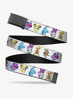 Disney Mickey And Friends Sensational Six Expressions Flip Web Belt