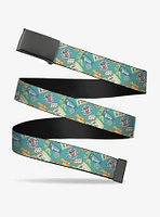 Scooby-Doo! School Spirit Icons Collage Flip Web Belt