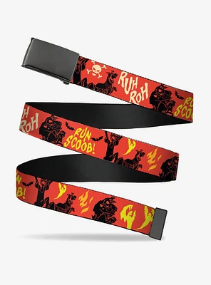 Scooby-Doo! Shaggy Too Halloween Ruh Roh Flip Web Belt