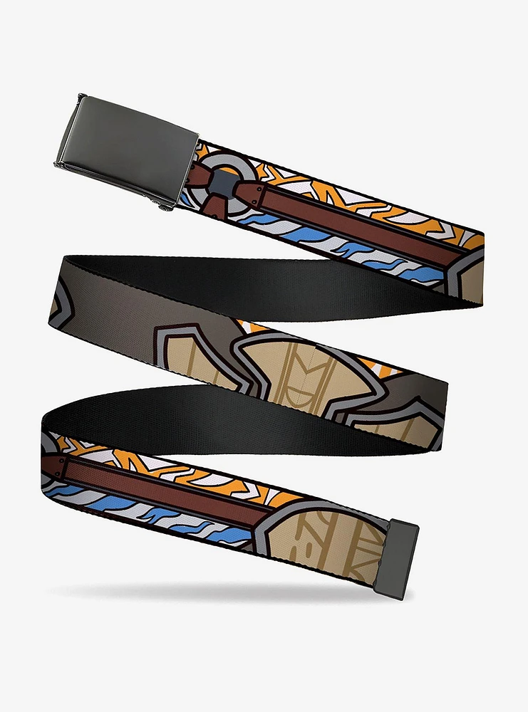 Star Wars Clone Wars Ahsoka Tano Bounding Elements Flip Web Belt