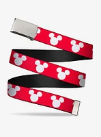 Disney Mickey Mouse Ears Icon Flip Web Belt