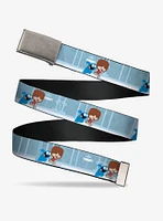 Foster's Home For Imaginary Friends Mac And Bloo Pose Flip Web Belt