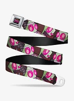 Invader Zim Close Up Posess Seatbelt Belt