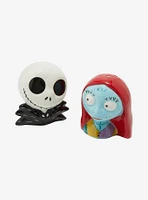 The Nightmare Before Christmas Jack & Sally Ceramic Salt & Pepper Shakers