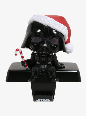 Funko Star Wars Pop! Darth Vader Bobble-Head Stocking Hanger