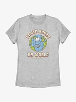 Schoolhouse Rock Earth Rocks My World Womens T-Shirt