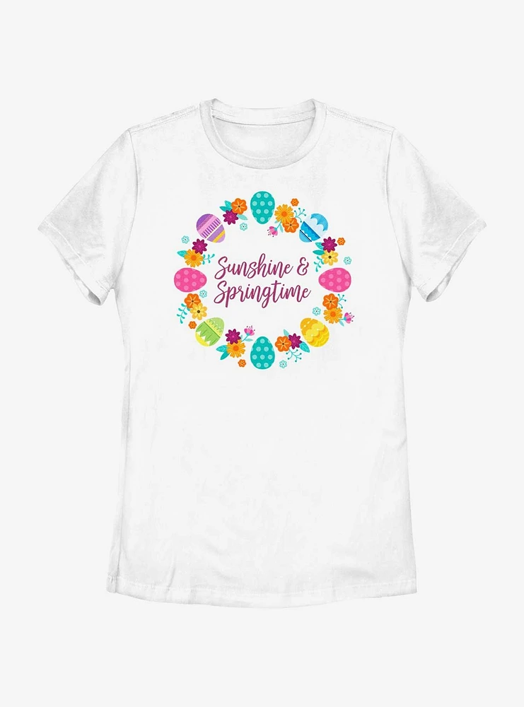 Disney Princesses Sunshine Spring Womens T-Shirt