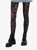 Black Butterfly Tights