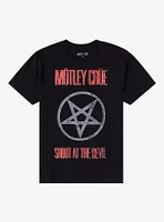 Motley Crue Shout At The Devil Faux Distressed T-Shirt