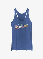 Marvel Avengers Hero Lands Logo Girls Tank