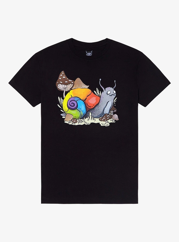 Rainbow Snail T-Shirt By Guild Of Calamity