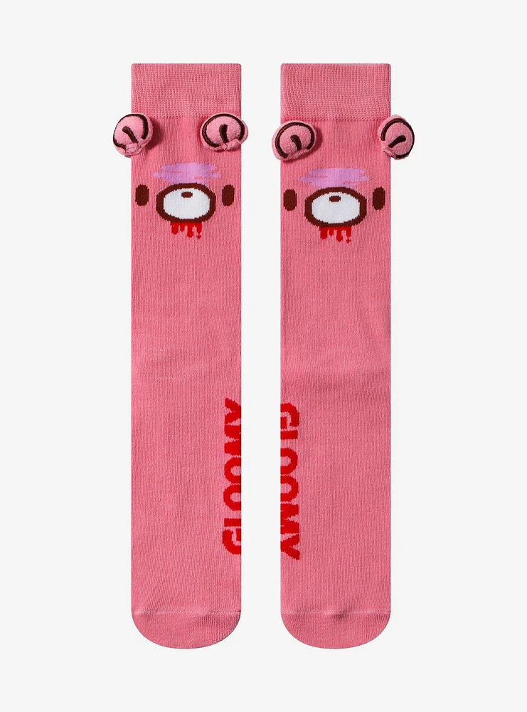 Gloomy Bear 3D Ear Crew Socks