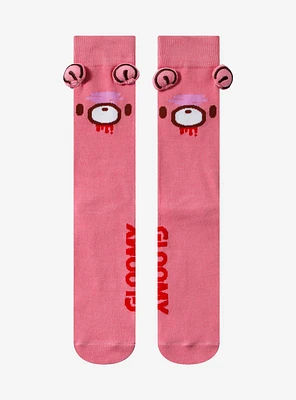 Gloomy Bear 3D Ear Crew Socks